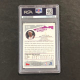 2005-06 Topps First Edition #135 Marquis Daniels Signed Card PSA Slabbed Mavericks