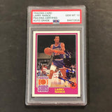 1993-94 Topps #18 Larry Nance Signed Card AUTO 10 PSA Slabbed Suns