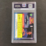 1993-94 Topps #18 Larry Nance Signed Card AUTO 10 PSA Slabbed Suns