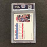 1993-94 NBA Hoops #266 Larry Nance Signed Card AUTO 10 PSA Slabbed All-STar Weekend