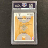 1991-92 Alan Studt Collector's Choice #93 Hersey Hawkins Signed Card AUTO 10 PSA Slabbed 76ers