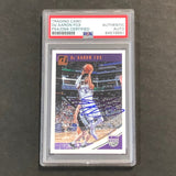 2018-19 Panini Donruss #51 De'Aaron Fox Signed Auto Slabbed PSA Kings