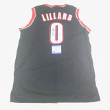 Damian Lillard Signed Jersey PSA/DNA Portland Trail Blazers Autographed