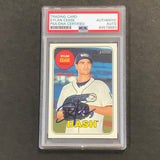 2018 Topps Heritage Minor League #114 Dylan Cease Signed Card PSA Slabbed Auto White Sox