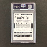 2015-16 NBA Hoops #291 Larry Nance Jr. Signed Card PSA Slabbed Lakers