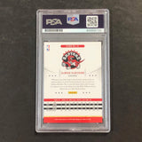 2012-13 NBA Hoops #31 DeMar DeRozan Signed Card PSA Slabbed Raptors