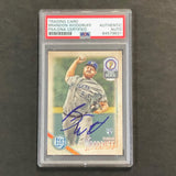 2018 Topps Gypsy Queen #178 Brandon Woodruff Signed Card PSA Slabbed Auto RC Brewers