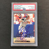 2000 Fleer Ultra #64 Sean Casey Signed Card PSA Slabbed Auto Reds