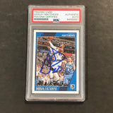 2016-17 NBA Hoops #211 Wesley Mathews Signed Card PSA Slabbed Mavericks