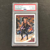 2018-19 Panini Donruss #108 George Hill Signed Card PSA/DNA Slabbed Cavaliers