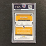 2018-19 Panini Donruss #108 George Hill Signed Card PSA/DNA Slabbed Cavaliers