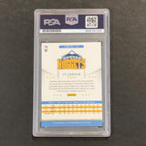 2012-13 NBA Hoops #110 Ty Lawson Signed Card AUTO PSA Slabbed Nuggets