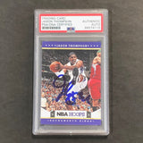 2012-13 NBA Hoops #215 Jason Thompson Signed Card AUTO PSA Slabbed Kings