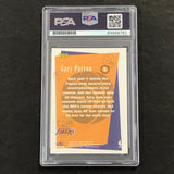 2003-04 Fleer Tradition #259 Gary Payton Signed Card AUTO 9 PSA Slabbed Lakers