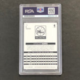 2013-14 NBA Hoops #6 Spencer Hawes Signed Card AUTO PSA/DNA Slabbed 76ers