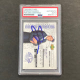 2007-08 Upper Deck Draft Notices #DN10 Spencer Hawes Signed Card AUTO PSA/DNA Slabbed Kings