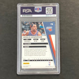 2010-11 Panini Season Update #76 Gerald Henderson Signed AUTO PSA Slabbed Bobcats