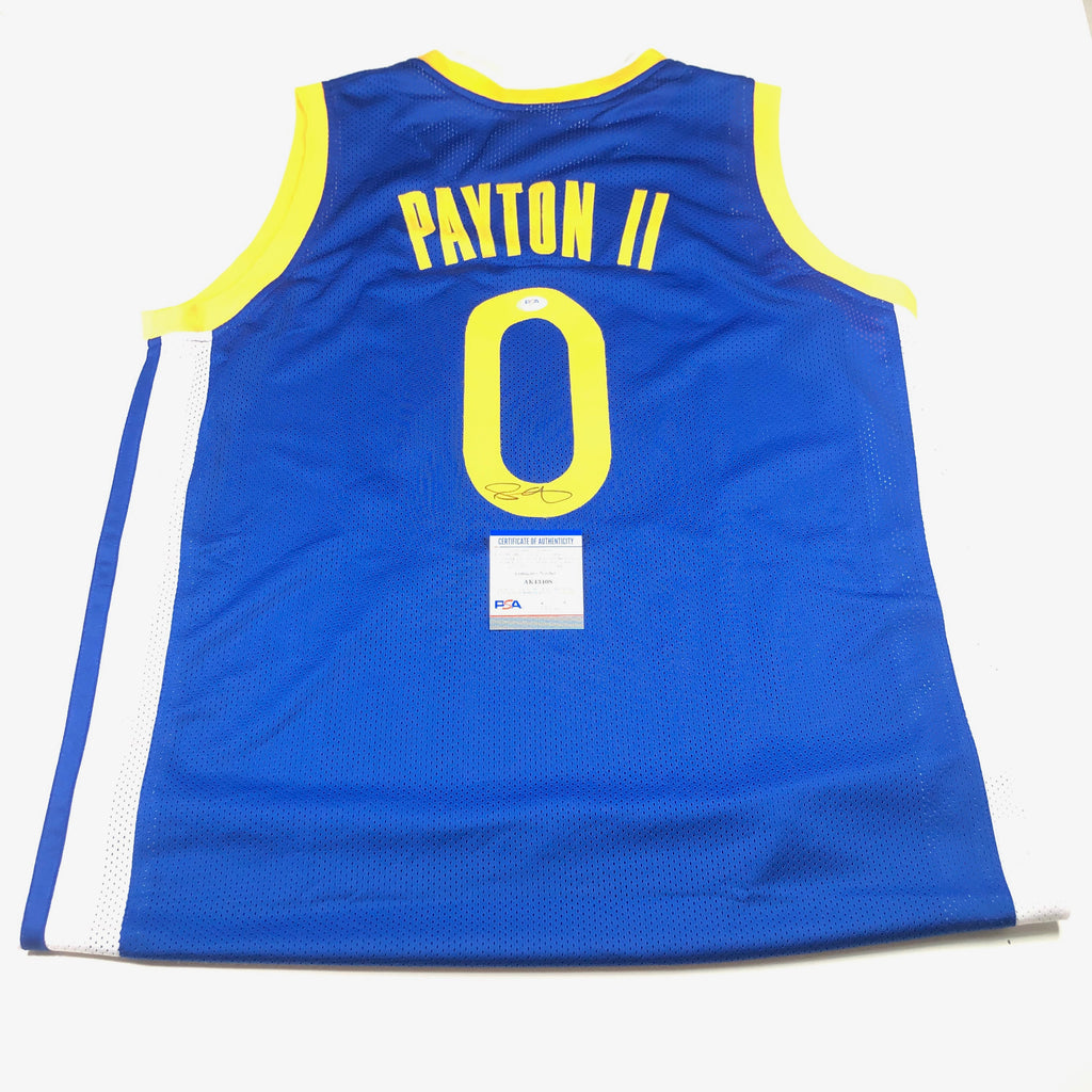 Gary Payton II Signed Golden State Warriors Jersey (PSA) 2022 NBA