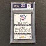 2015-16 Panini Complete #137 Serge Ibaka Signed Card AUTO PSA Slabbed Thunder