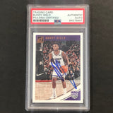 2018-19 Panini Donruss #71 Buddy Hield Signed Card AUTO PSA Slabbed Kings