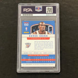 2012-13 Panini #150 Serge Ibaka Signed Card AUTO 10 PSA Slabbed Thunder