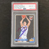 2015-16 Panini Complete #78 Danilo Gallinari Signed AUTO 10 PSA Slabbed Nuggets