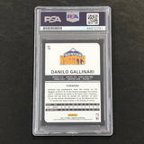2015-16 Panini Complete #78 Danilo Gallinari Signed AUTO 10 PSA Slabbed Nuggets
