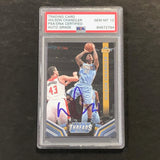 2014-15 Panini Threads #198 Wilson Chandler Signed AUTO 10 PSA Slabbed Nuggets