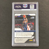 2018-19 Panini Prizm #133 Ricky Rubio Signed Card AUTO PSA Slabbed Jazz