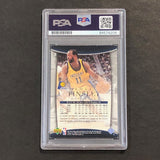 2004-05 Upper Deck Trilogy #38 Jamaal Tinsley Signed Card AUTO PSA Slabbed Pacers