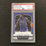 2012-13 Panini Basketball #168 Tyreke Evans Signed Card AUTO 10 PSA Slabbed Kings