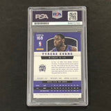 2012-13 Panini Basketball #168 Tyreke Evans Signed Card AUTO 10 PSA Slabbed Kings