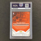 2013-14 Panini Prestige #95 Marcus Morris Signed Card AUTO PSA Slabbed Suns
