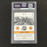 2013-14 NBA Hoops #18 Jeremy Evans Signed Card AUTO 10 PSA Slabbed Jazz