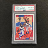 2016-17 NBA Hoops #181 Luc Mbah a Moute Signed Card AUTO 10 PSA Slabbed Clippers