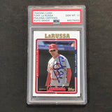 2005 Topps #293 Tony La Russa Signed Card Auto 10 PSA Slabbed Cardinals