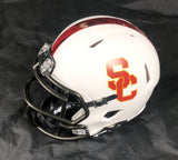 Lincoln Riley Signed Mini Helmet Fanatics Autographed USC Trojans