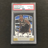 2012-13 Panini #240 Tyshawn Taylor Signed Card PSA Slabbed Nets