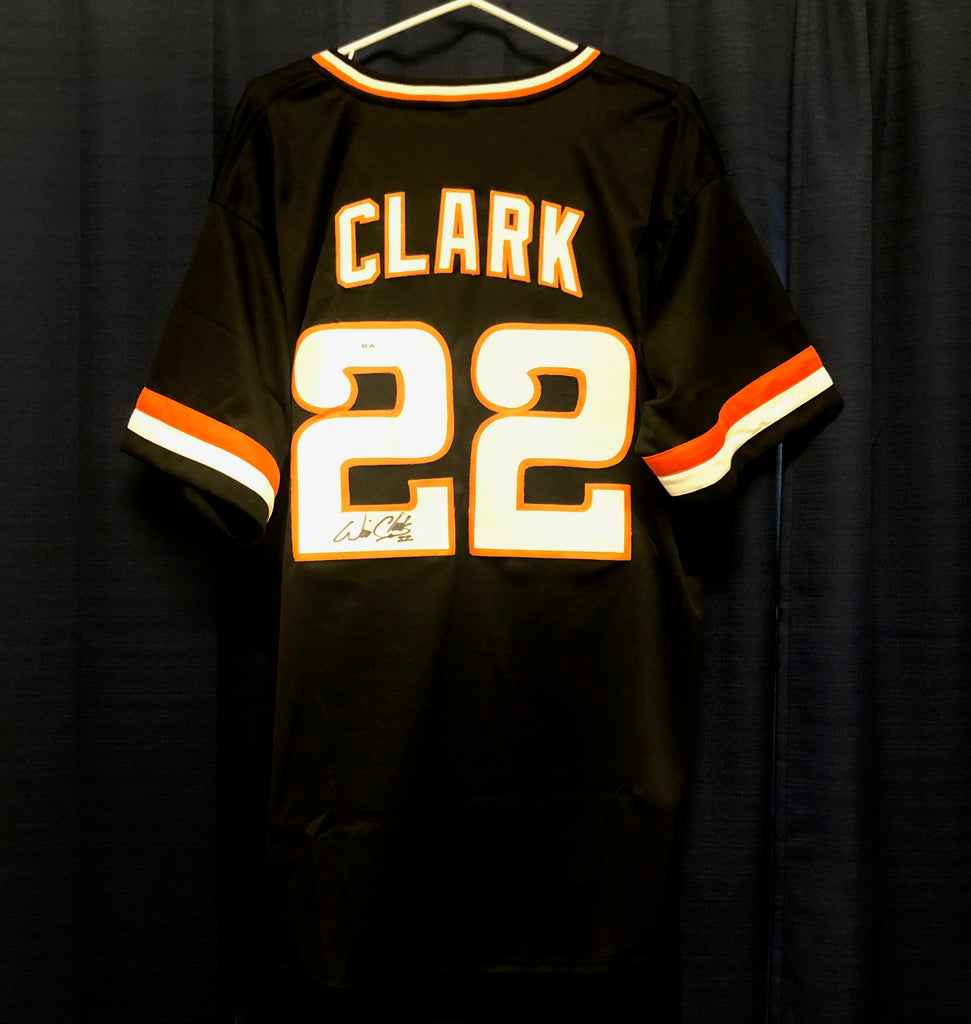 Will Clark Signed San Francisco Giants Jersey (PSA COA)