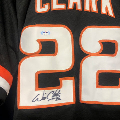 Will Clark Signed San Francisco Giants Jersey (PSA COA)