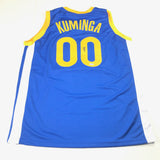 Jonathan Kuminga signed jersey PSA/DNA Golden State Warriors Autographed