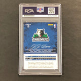 2012 Panini Prestige #9 JJ Barea Signed Card AUTO PSA/DNA Slabbed Timberwolves