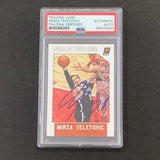 2015-16 NBA Hoops #36 Mirza Teletovic Signed Card PSA Slabbed Suns