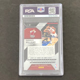2016-17 Panini Prizm #88 Derrick Williams Signed Card PSA/DNA Slabbed Heat