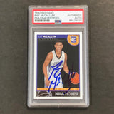 2013-14 NBA Hoops #276 Ray McCallum Signed Card AUTO PSA Slabbed RC Kings