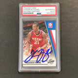 2010-11 Panini Season Update #26 Thaddeus Young Signed Card AUTO PSA Slabbed 76ers