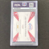 2010 Team Patches Rookies and Stars #143 Al Farouq Aminu Signed Card AUTO PSA/DNA Slabbed Clippers