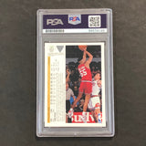 1991-92 UPPER DECK #191 JAYSON WILLIAMS Signed Card AUTO PSA Slabbed 76ers