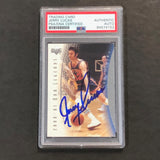 2001-02 Upper Deck Legends #78 Jerry Lucas Signed AUTO PSA Slabbed Knicks