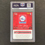 2012-13 Panini Prestige #146 Nick Young Signed Card AUTO PSA Slabbed 76ers